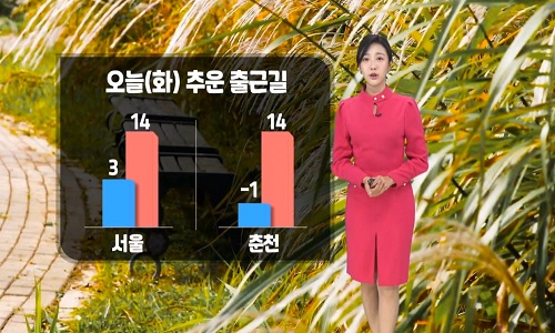 [날씨] 오늘(화) 서울 아침 3℃로 반짝 추위…낮부터 추위 풀려