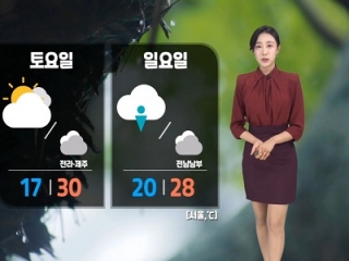 [날씨] 오늘(금) 대체로 맑음…강한 자외선