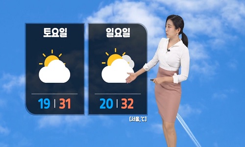 [날씨] 오늘(금) 구름 많고 일부 내륙 소나기…서울 한낮 30도
