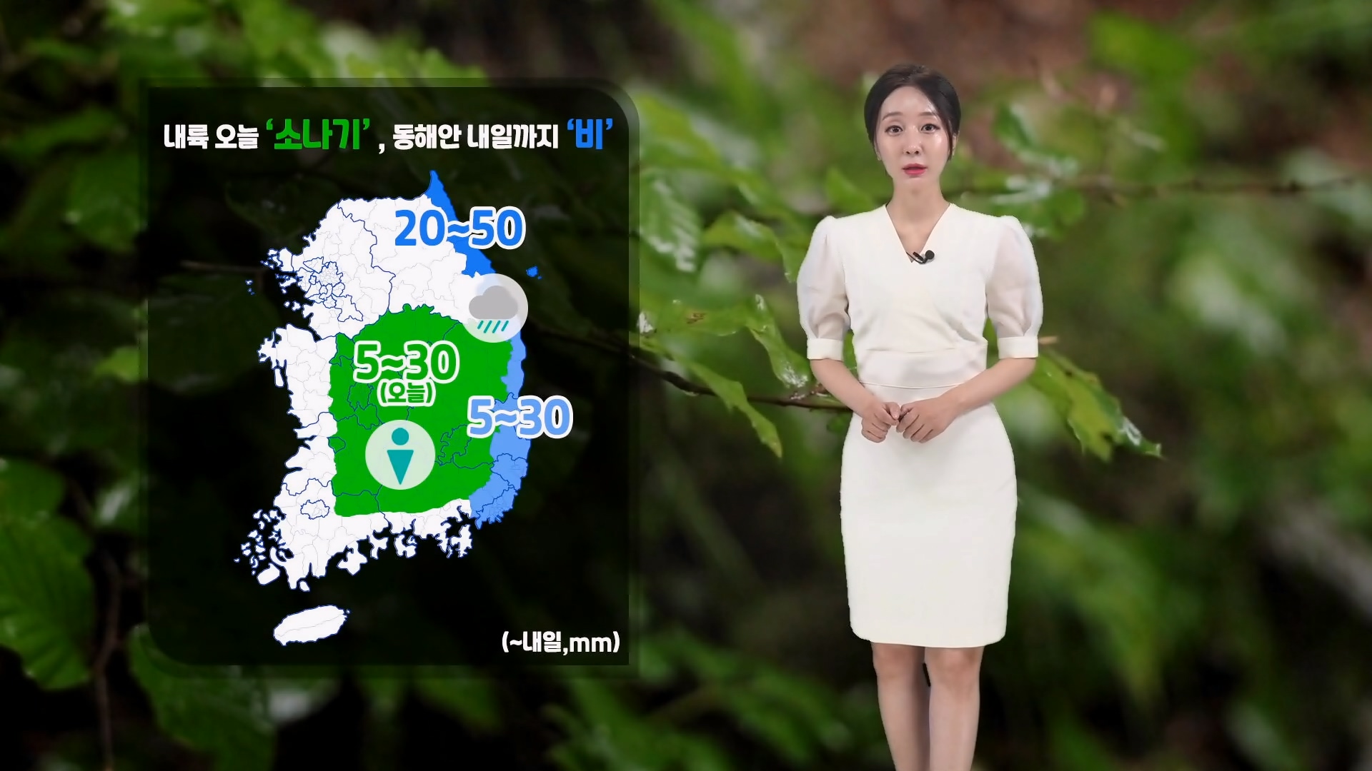 [날씨] 오늘(목) 동해안 비/내륙 소나기…무더위 이어져