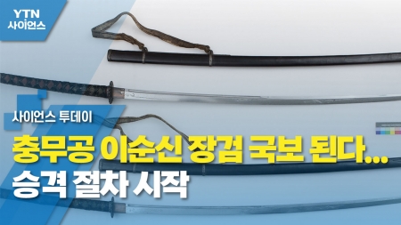 충무공 이순신 장검 국보 된다...승격 절차 시작