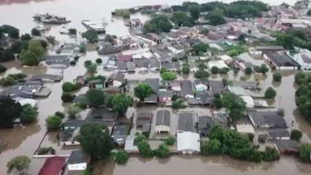 브라질 폭우 100여 명 사망·실종...케냐 홍수 사망자 200명 넘어서