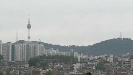 남부 산발적 비…오후 한때 중서부 공기 탁해