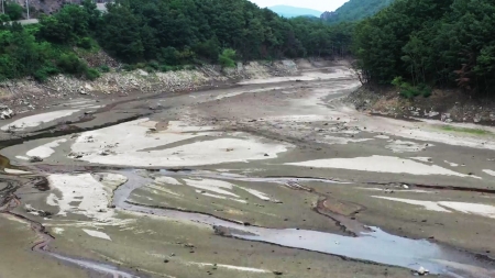강릉 오봉저수지 저수율 14.2%...역대 최저