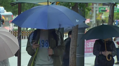 주말까지 전국 잦은 비, 일요일부터 기온 뚝
