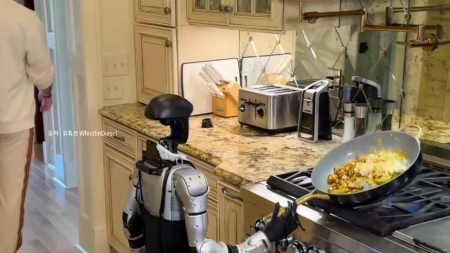 로봇에 요리 맡겼더니...아수라장 된 부엌 