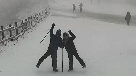 덕유산 눈 세상...월요일 출근길 반짝 추위