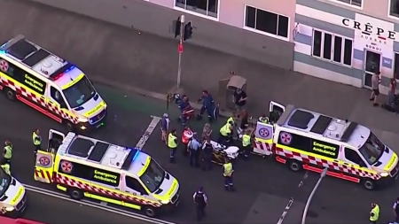 시드니 본다이 해변 총격 테러 16명 사망..."총격범 2명 부자지간"