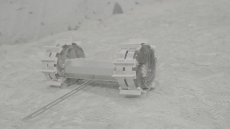 '종이접기 방식' 바퀴, 달 탐사 불모지 달린다