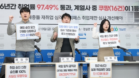 "국회 퇴직 공직자 97% 취업심사 통과"...가장 많이 가는 곳 '쿠팡'