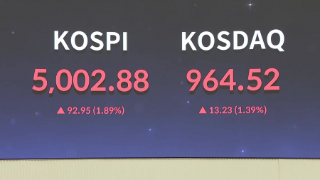 '꿈의 5천피' 밟았다...70년 만의 축포