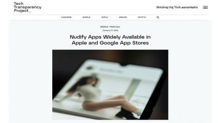 스마트폰 '알몸 이미지 합성' AI 앱 활개...