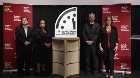 ’지구 종말 시계’ 남은 시간 85초..."인공지능이 재앙 악화시킬 것"
