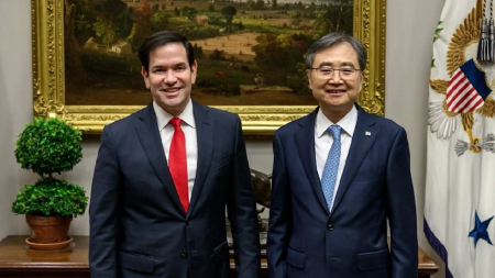 조현·루비오, 내일 한미 외교장관회담...관세 인상 출구 모색