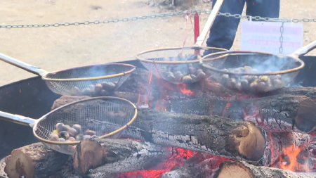 달콤한 겨울 추억 한가득...공주 군밤 축제 개막