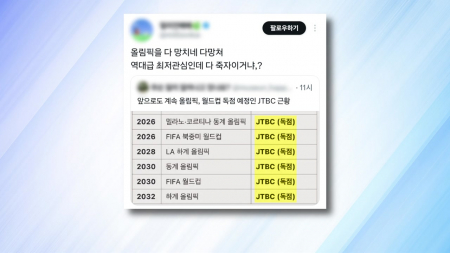 "지금 올림픽 해요?"...단독중계·미디어 소비 변화에 관심 ’뚝’