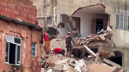 브라질 남동부 폭우 강타..."69명 사망·실종"