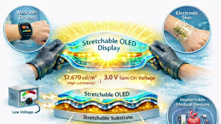 늘려도 밝기 변하지 않는 OLED 기술 개발 