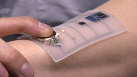 '슥' 그리면 전자회로 형성…액체 금속 파우더 개발