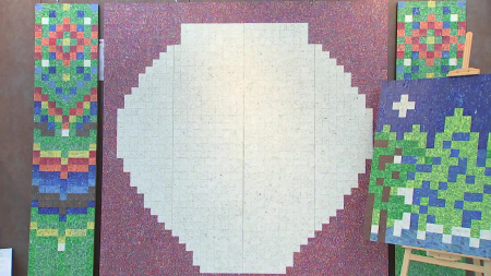 폐플라스틱이 예술로...이란 전쟁에 '업사이클' 관심