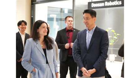 젠슨 황 큰딸, 두산·삼성 등 국내 기업 연쇄 회동