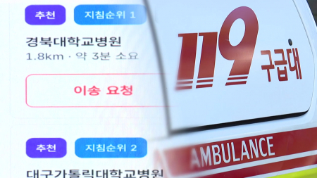 응급 이송체계에도 AI를...응급실 이송 지연 해소되나?