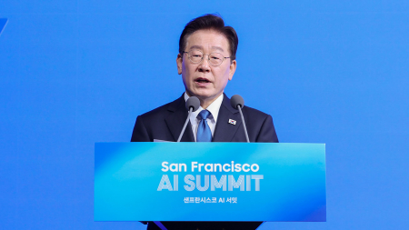 이 대통령, '샌프란 AI 선언'..."한국, 대체불가 공급망 핵심 국가로"