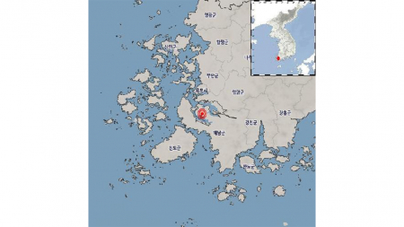 해남서 열흘 만에 또 규모 2.3 지진...최근 127차례