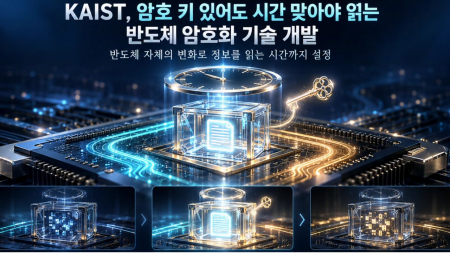 암호 키 있어도 시간 맞아야…반도체 암호화 기술 