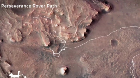 NASA 화성탐사 차량 45.2km 주행...지구밖 최장 기록