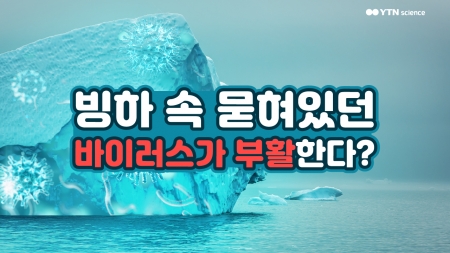 빙하 속 묻혀있던 바이러스가 부활한다?